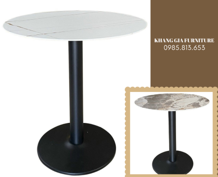 BÀN ĂN CAFE MẶT ĐÁ 7MM