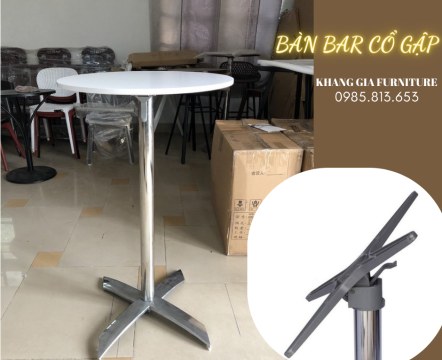 BÀN BAR MẶT GẤP MẶT