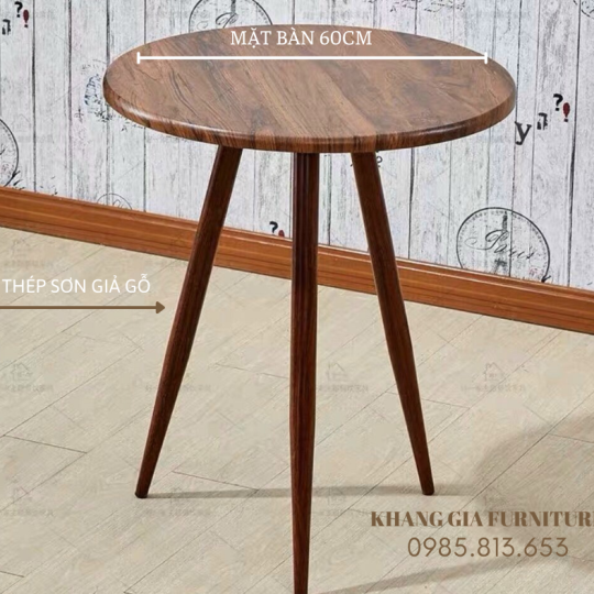 BÀN MẶT GỖ MDF 3