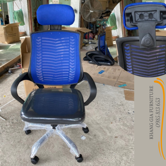 GHẾ LƯỚI CÓ TỰA ĐẦU JC97