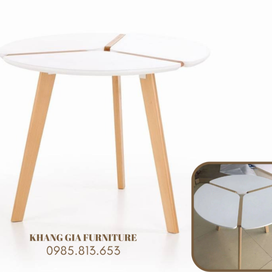 BÀN ĂN CAFE MẶT MDF