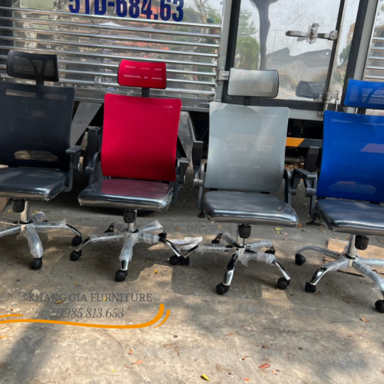 GHẾ LƯỚI CÓ TỰA ĐẦU KG-K06L