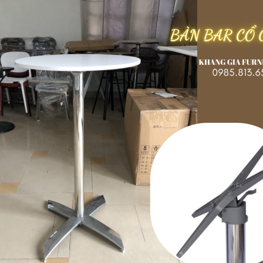 BÀN BAR MẶT GẤP MẶT